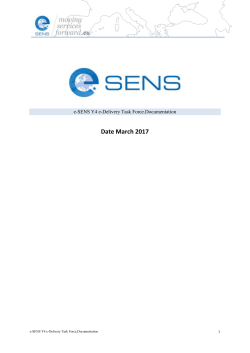 2017 AS4 eSENS AS4 Taskforce - Interoperability POC