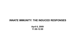 INNATE IMMUNITY