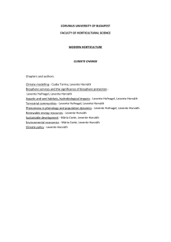 General impacts of climate change on aquatic ecosystems