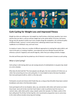 Carbs in Food