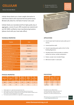 CELLULAR Datasheet - WEB Jan 16