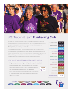 Team Fundraising Club