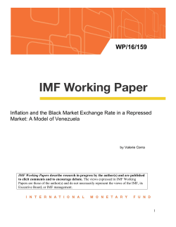 Inflation and the Black Market Exchange Rate in a Repressed
