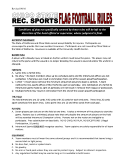 Conditions of play not specifically covered by these rules will be left