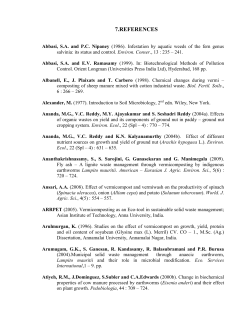 REFERENCES - Welcome to Bharathidasan University Central