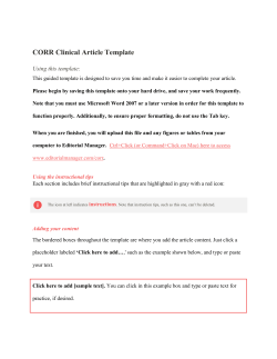 Template Clinical Articles (docx, 323 kB