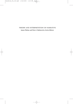 THEORY AND INTERPRETATION OF