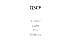 Citing Textual Evidence