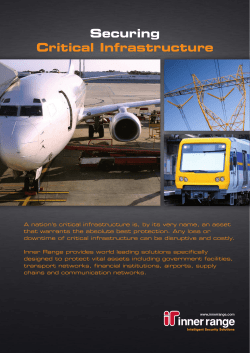 Securing Critical Infrastructure