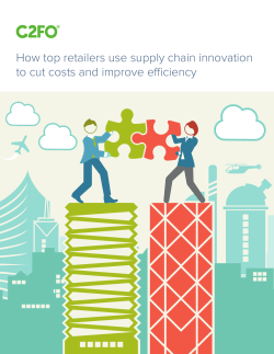 How top retailers use supply chain innovation to cut costs