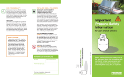 Small Cylinder Safety