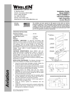 14763: 9008817 LED Anti-Collision Light Assembly (Lower Mount)
