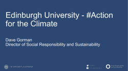 University action, from staff travel to academic research