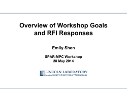 SPAR-MPC Workshop 10 Feb