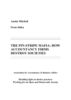 pin stripe mafia accountancy firms