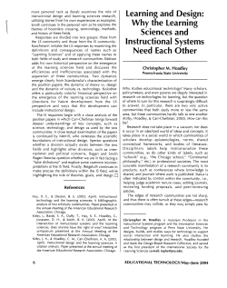 Hoadley, C. (2004). - Christopher Hoadley