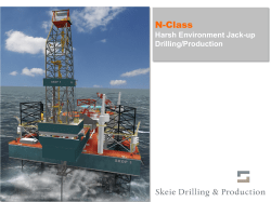 rig concept and design optimised drilling equipment