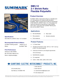 SM3-12 - Sumitomo Electric Interconnect Products, Inc.