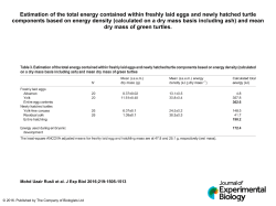 powerpoint - The Company of Biologists