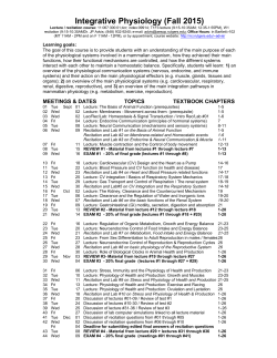 00 outlines - Department of Animal Sciences