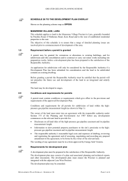 ministerial direction - City of Greater Geelong