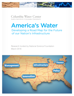 America`s Water - Columbia Water Center