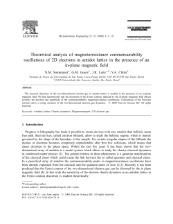 Theoretical analysis of magnetoresistance commensurability