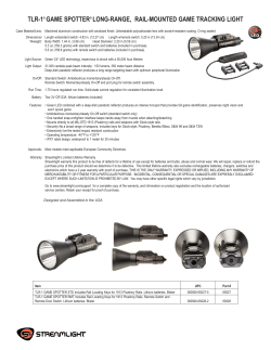 game spotter - Streamlight