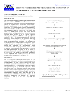 PRODUCTS FOR RESEARCH INTO THE FUNCTION AND