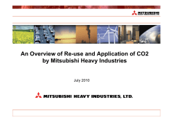 An Overview of Re-use and Application of CO2