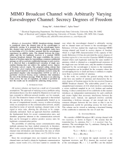 MIMO Broadcast Channel with Arbitrarily Varying Eavesdropper