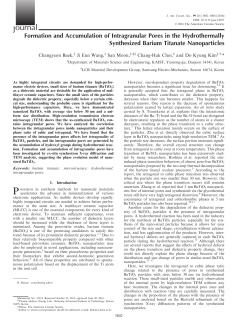 Formation and Accumulation of Intragranular Pores in the