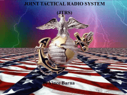 Joint Tactical Radio System