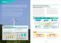 Contributing to solving energy problems by using hydrogen derived