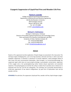 fires extinction by direct application of liquid nitrogen