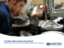 Labour Availability and Quality - Scottish Development International