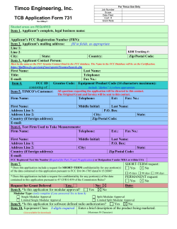 Item 1 - Timco Engineering