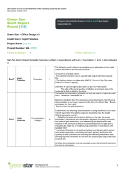 EMI-7 - Light Pollution