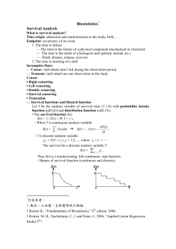 Survival Analysis