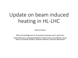 Update on beam induced heating in HL-LHC