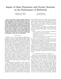 Impact of Inner Parameters and Overlay Structure on the