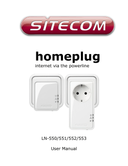 Homeplug Full Manual