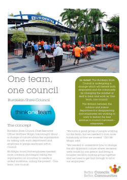 Better Councils - Burdekin Shire Council