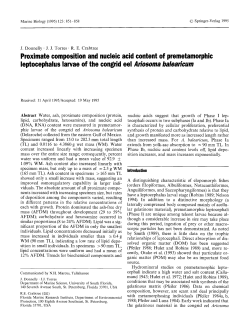 Proximate composition and nucleic acid content of