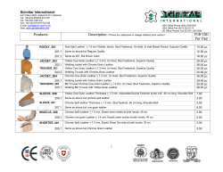 Products - Scimitar International