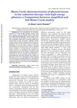 Monte Carlo characterization of photoneutrons in the radiation