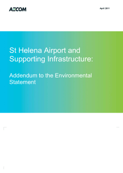 Addendum to Environmental Statement