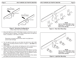 Figure 2. Mounting Configurations (View shown from rear of LED