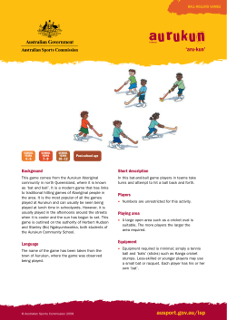 Aurukun - Australian Sports Commission