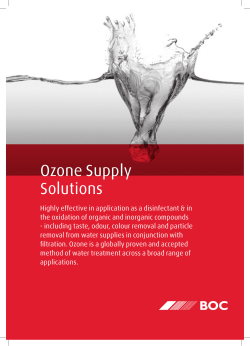 Ozone Supply Solutions